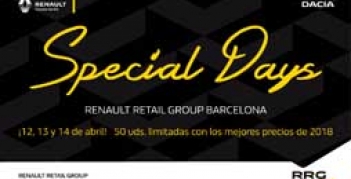 Vuelven los Special Days de RRG