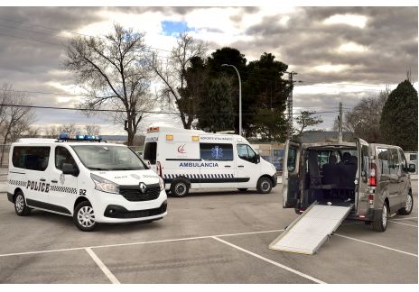 Renault ambulancias y policia